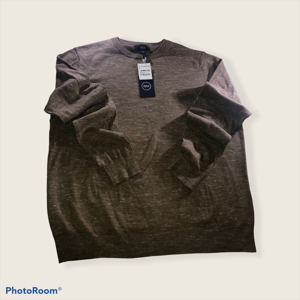 1901 Nordstrom Men’s NWT Cotton Crewneck Sweater